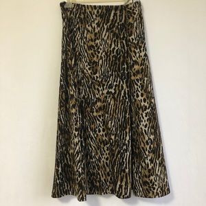 Jones New York animal print skirt